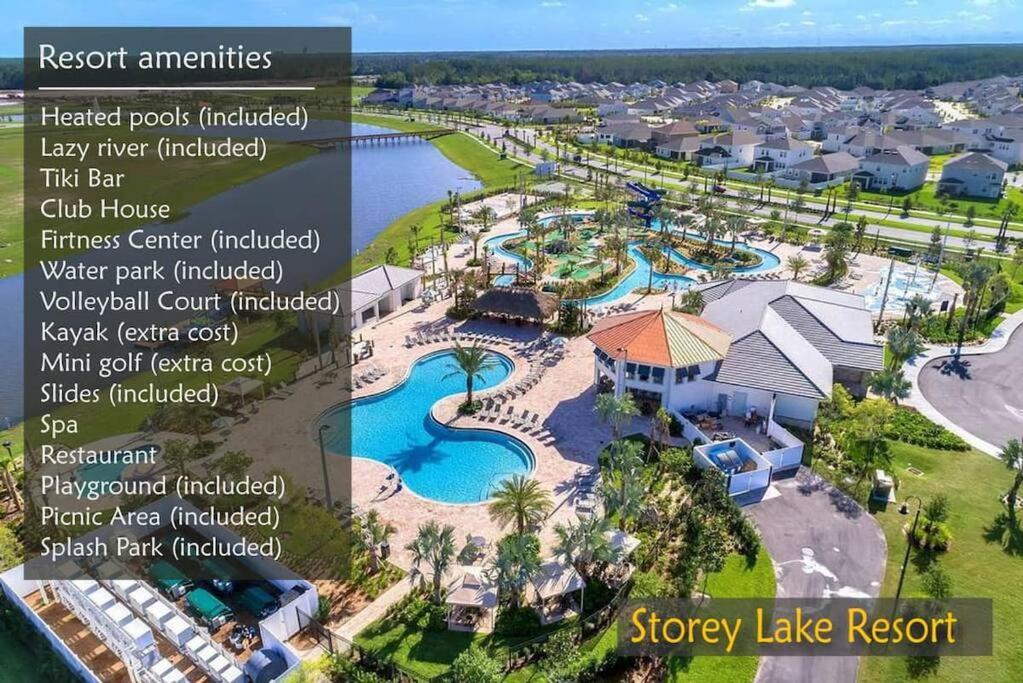 Storey Lake -6 Bedrooms Luxury Home W-Pool & Spa Кіссіммі Екстер'єр фото